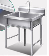 Commercial Single Sink 600mmx600mmx900mm