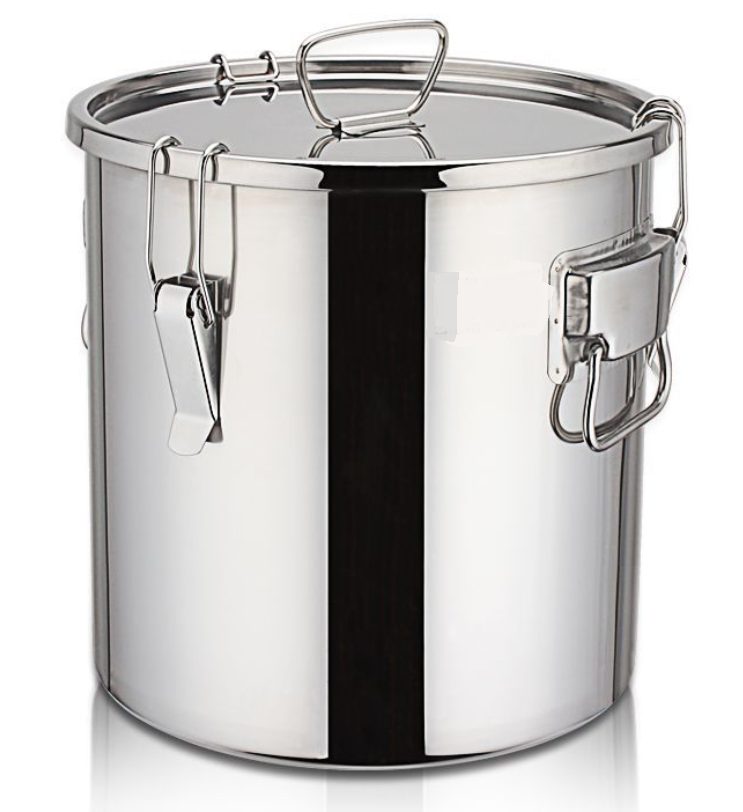 Stock Pot Stainless Steel With Clamps 32 ltr