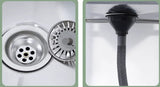 Stainless Steel Freestanding Left Sink Bench 1200mmx600mmx900mm
