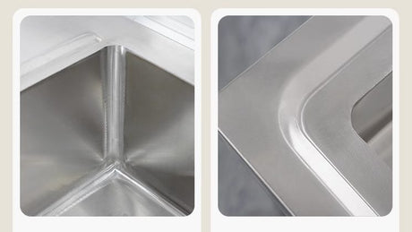 Stainless Steel Freestanding Right Sink Bench 1200mmx600mmx900mm