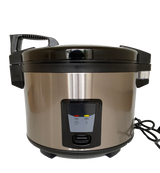Commercial Rice Cooker 9L - Efficient and Reliable Kitchen Appliance - Includes Manual, Rice Spoon, and Measuring Jug